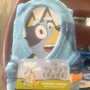 Bluey Hooded Throw Blanket